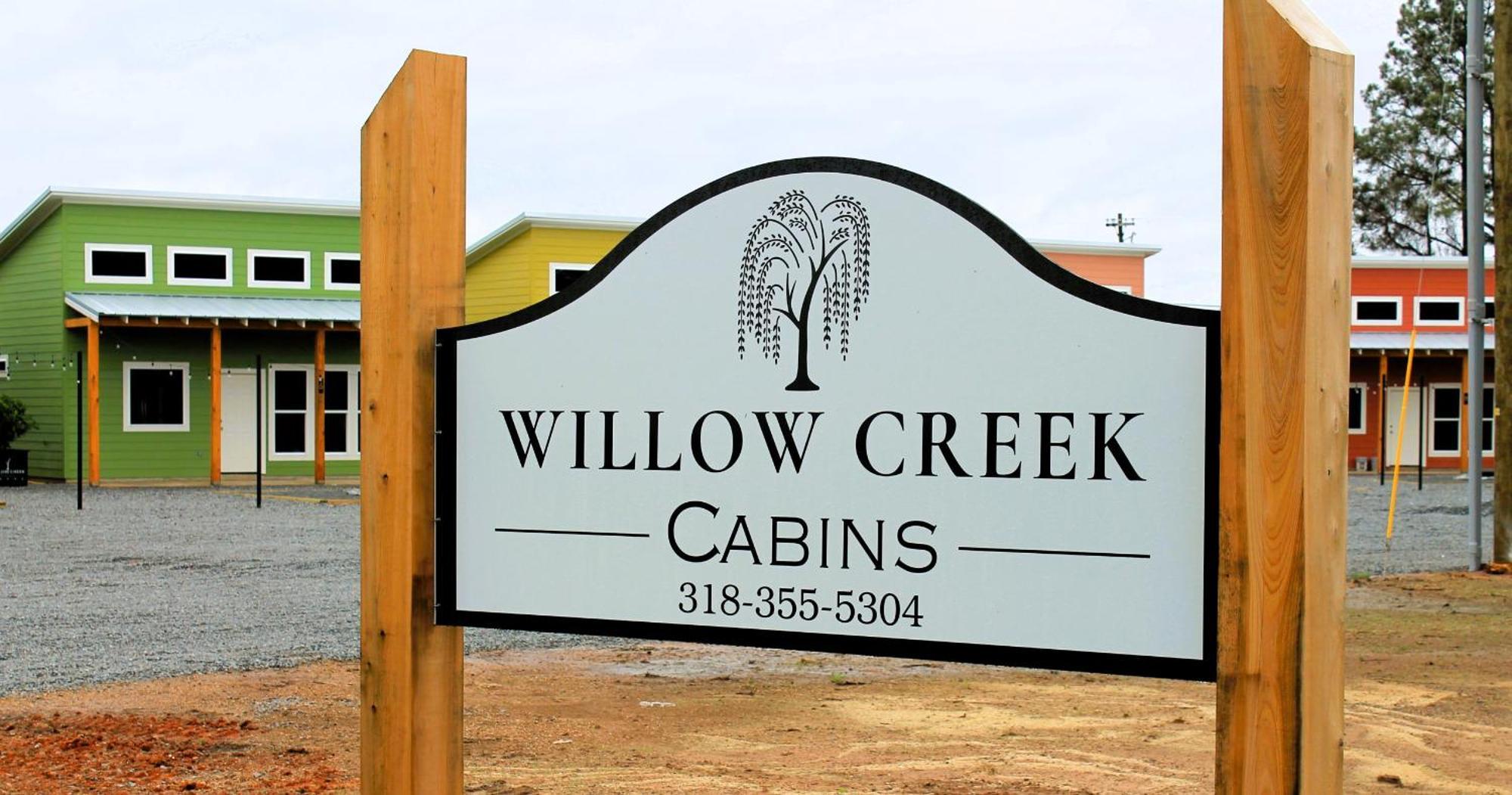 Willow Creek Cabins Unit 9 Sterlington Exterior photo